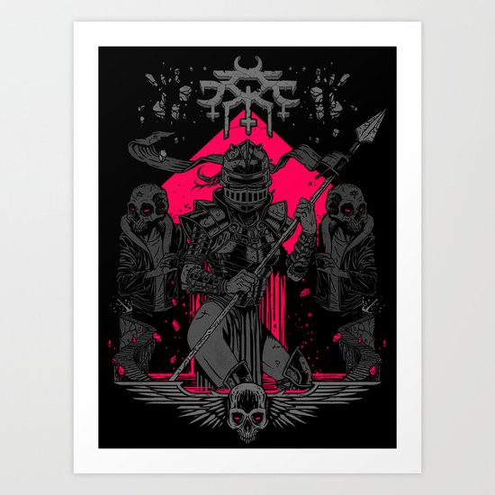 Blood, Sweat, Tears. Art Print