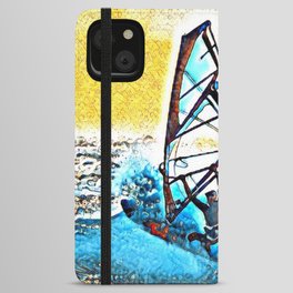 Windsurfing 1 iPhone Wallet Case