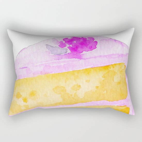 Blueberry Cake Rectangular Pillow