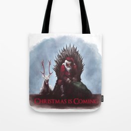 Christmas is Coming Tote Bag