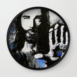 Living Proof Jesus Painting Wall Clock