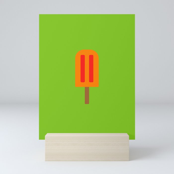 Orange Popsicle  Mini Art Print