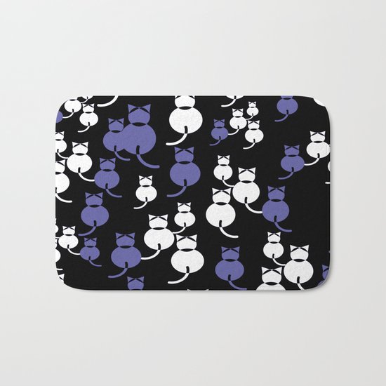 Fat Cats 2 Bath Mat