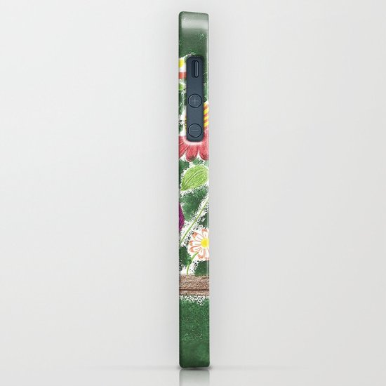 Light Pink Owl With Green Background Iphone Case By Icraftcafe