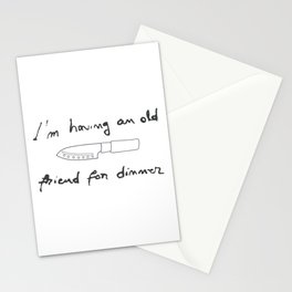 Silence of the Lambs. Quotes. Hannibal Stationery Cards