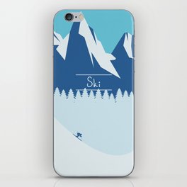 Ski iPhone Skin