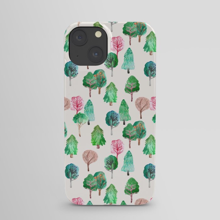 Little Trees iPhone Case