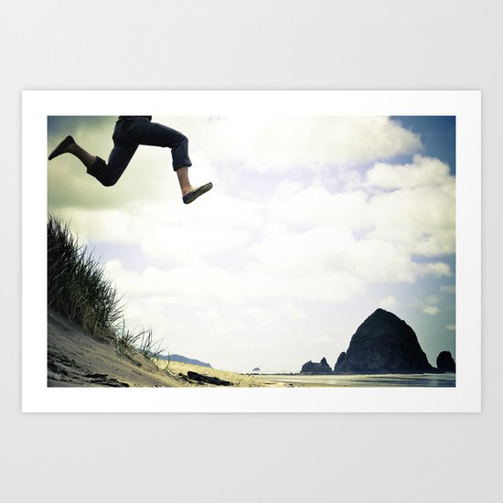 jump. Art Print