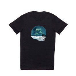 Camping under the northern lights T Shirt