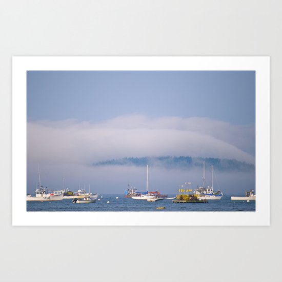 A Blue Summer Day Art Print