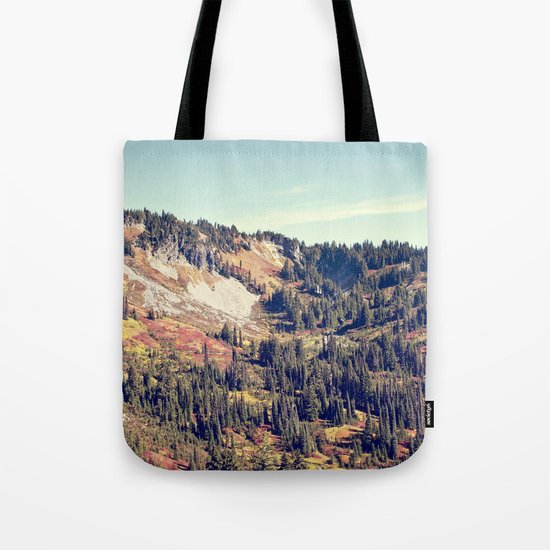 Fall Mountain Tote Bag