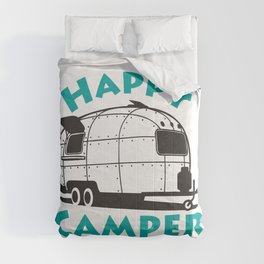 Happy Camper Airstream Comforter