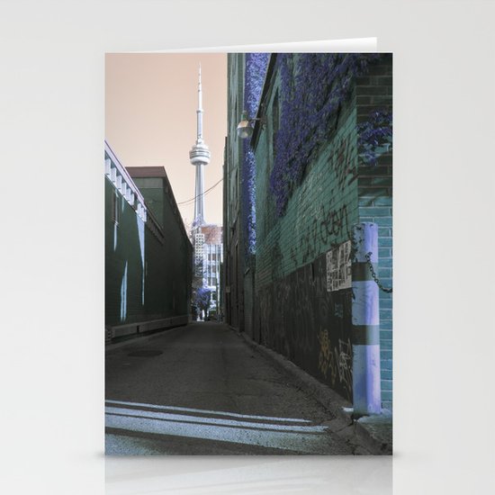 shining spire... Stationery Cards