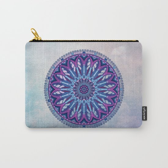 Iris Mandala Carry-All Pouch