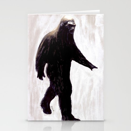 Bigfoot Stationery Cards