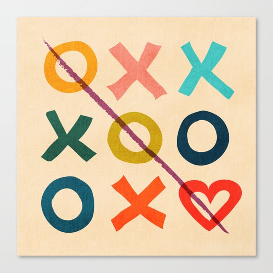 xoxo Love Canvas Print
