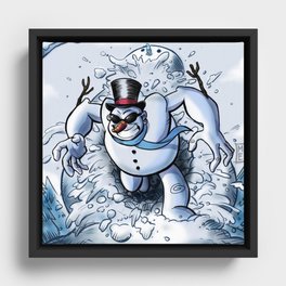 The Iceman Cometh Framed Canvas
