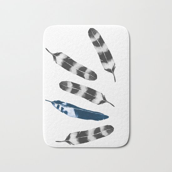 Feather Drift Bath Mat