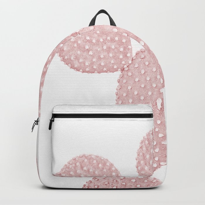Blush Pink Cactus Backpack