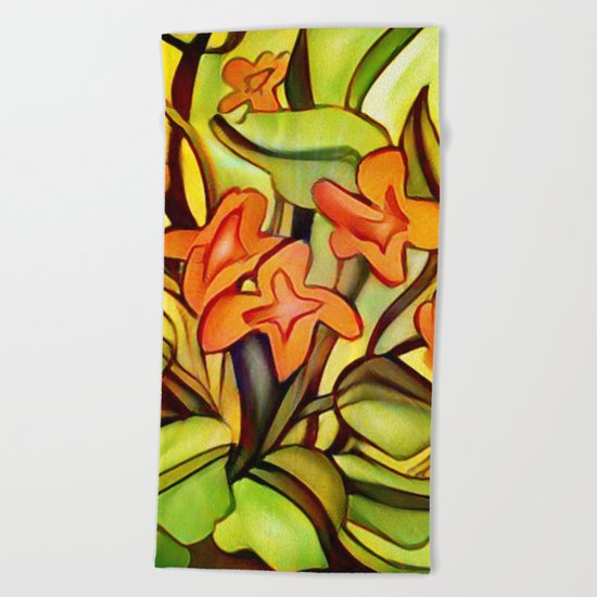 Abstract of Colors Beach Towel