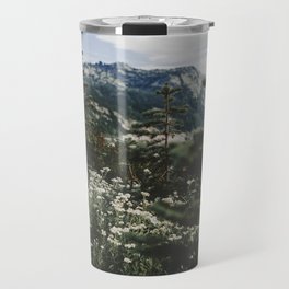 Mount Rainier Summer Wildflowers Travel Mug