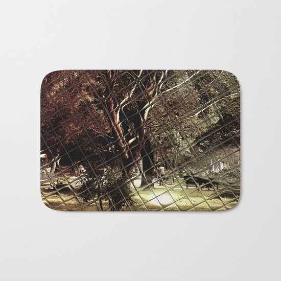 Old tree in autumn colors Bath Mat