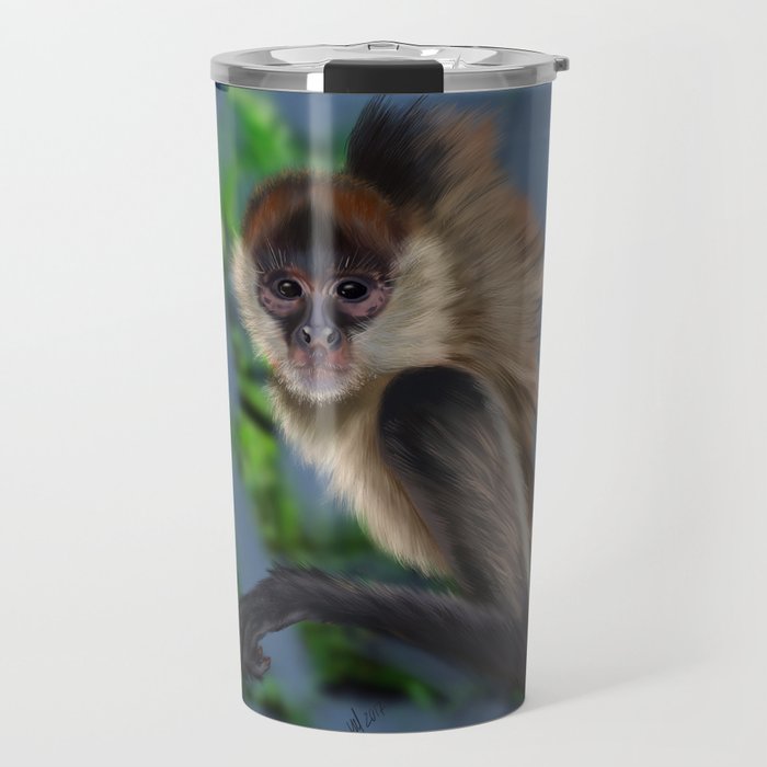 Spider Monkey Travel Mug by mammalmadness | Society6 Spider Monkey Travel Mug by mammalmadness | Society6