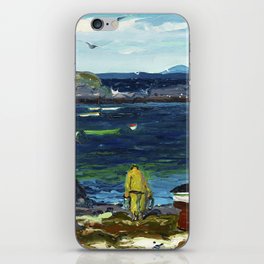 The Harbor, Monhegan Coast, Maine  iPhone Skin