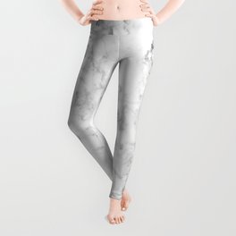 Gray Marble Background Leggings