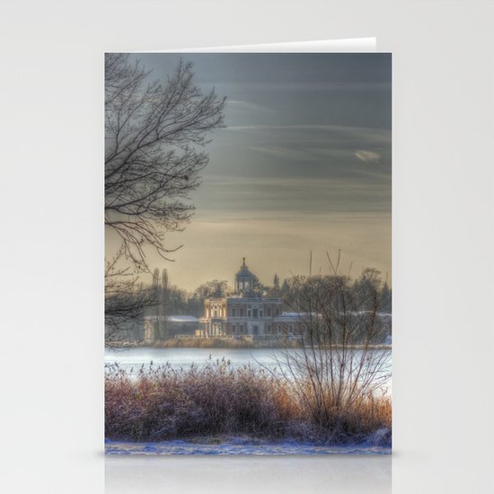 Winter palace Potsdam Stationery Cards