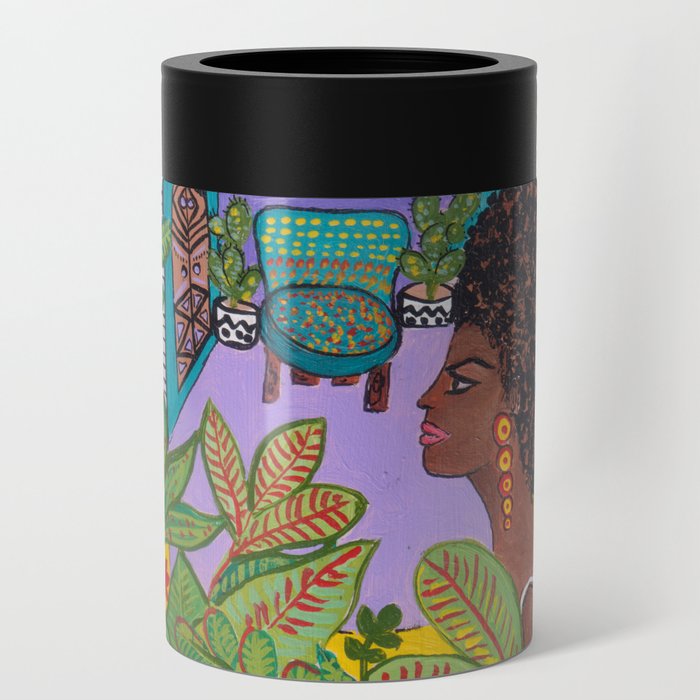 African beauty  Can Cooler