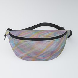 P18 Abstract Pastel Drawing Fanny Pack