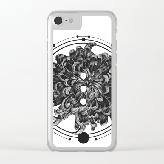 Elliptical III Clear iPhone Case