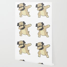 pugs Wallpaper to Match Any Home's Decor | Society6