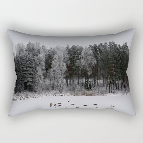 Winter's Tale Rectangular Pillow