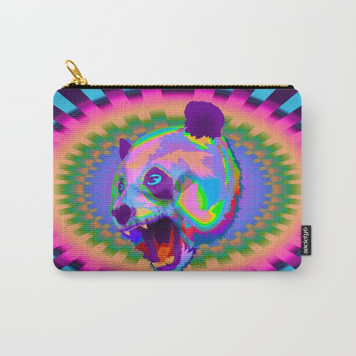 Prismatic Panda  Carry-All Pouch