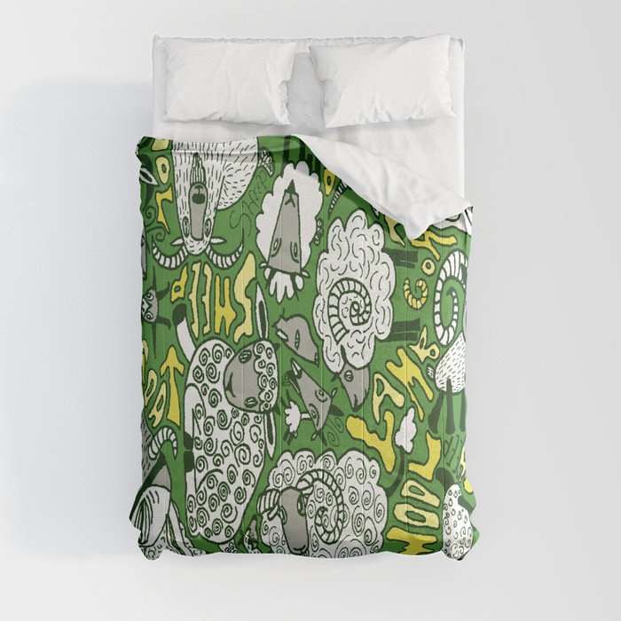 Goats and Kin Comforter