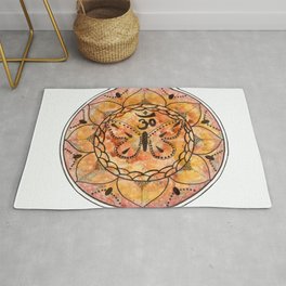 Fall Colour Butterfly Rug