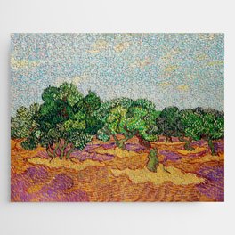 Vincent Van Gogh - Olive Trees Jigsaw Puzzle