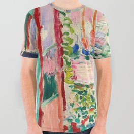 Henri Matisse - The Open Window All Over Graphic Tee