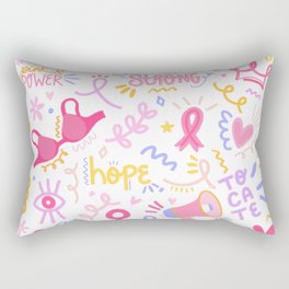 BREAST CANCER AWARENESS Rectangular Pillow