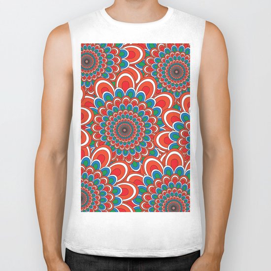 Pattern F Biker Tank