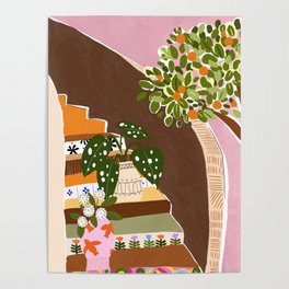 Orange Tree Poster