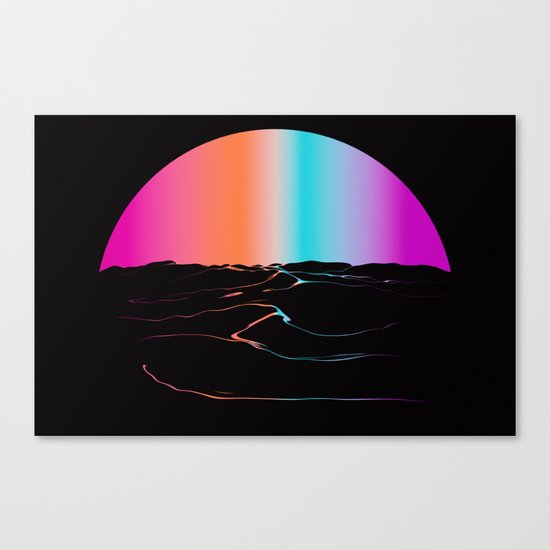 Cotton Sun Canvas Print