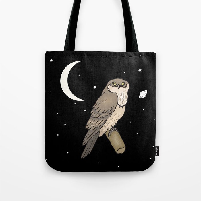 Happy night owl  Tote Bag