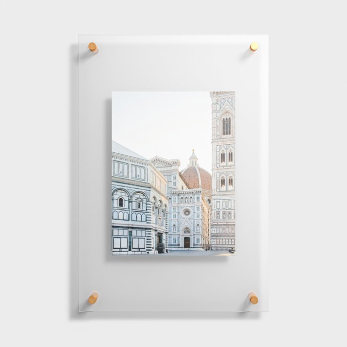Il Duomo, Florence Italy Photography Floating Acrylic Print