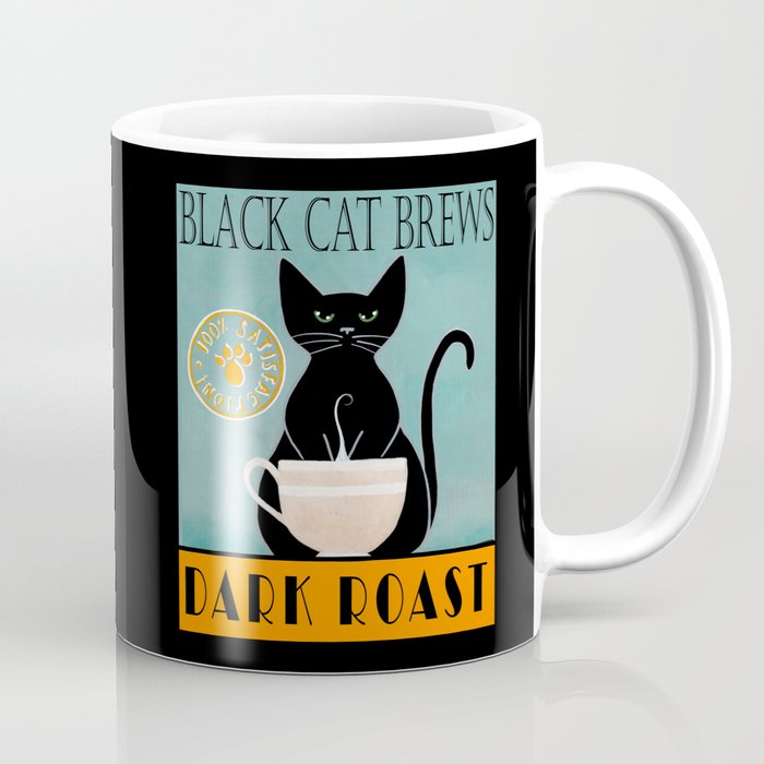 Black Cat Brews Coffee Mug