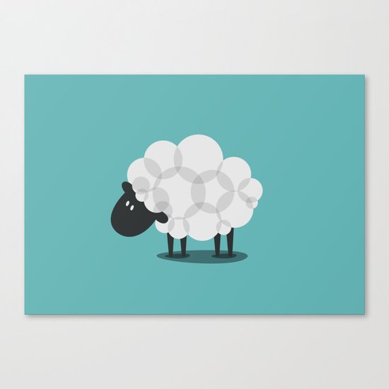 SHEEP Canvas Print