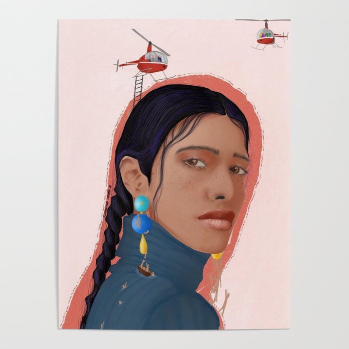 Native beauty Poster