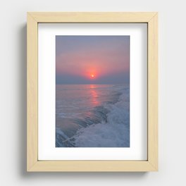 disappear Recessed Framed Print